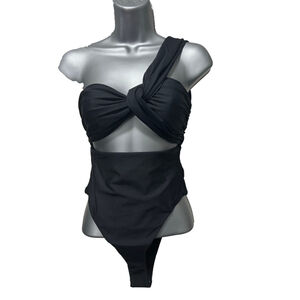 NWT Gauge81 Digos One Piece Cutout Swimsuit in black size XS retails $247